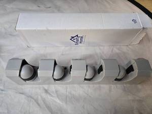 Lot of 2 Mop and Broom Holders (Wall Mount, New)