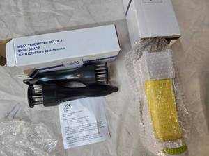 Lot of a Butter Cutter and a pack of Meat Tenderizer set of 2