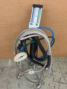 lot 26 image: WOW MSRP $5500 Belmed PC7 Dental Analgesic Nitrous N2O&nbspFlowmeter With Hoses Etc - Worked When Removed From Service - Unable To Test Now...