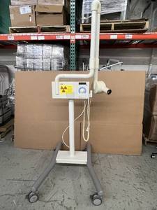 lot 42 image: WOW One Just Sold On Ebay For $2300 Sirona Dental Systems 3314858D3302 Heliodent DS Dental X-Ray On Mobile Stand - Tested As Working