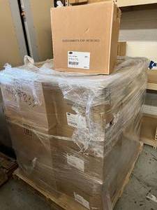 lot 50 image: MSRP $4800  24 Cases (12 Canisters per case)&nbspNEW Diversey 4599516 160-Wipes Per Canister Oxivir Tb Wipes -&nbspOne Step Disinfectant Cleaning Wipes, Hospital Grade Accelerated Hydrogen Peroxide