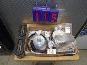 lot 115 image: Flat of Tecumseh parts. As shown.