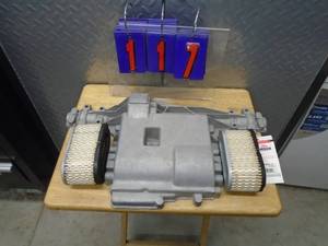 lot 117 image: Tecumseh rear axle cover. As shown.