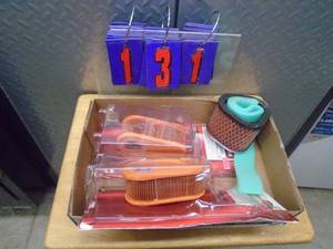 lot 131 image: Flat of Craftsman air cleaner. As shown.