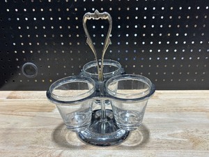 Vintage Kromex Condiment Caddy