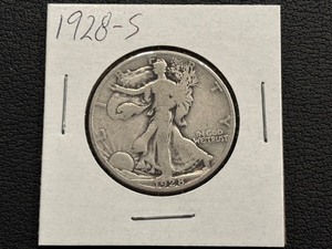1928-S Walking Liberty Half Dollar
