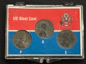 1943 Steel Cent Set