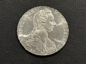 1780 Maria Theresa Thaler Silver Coin