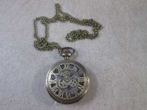 lot 8 image: (CNTR) Clock Design Pocket Watch...
