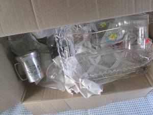 lot 80 image: (EW6) Assorted Glass - Cups Glasses...