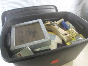 lot 126 image: (F-3) Tote Full of Misc This and Th...
