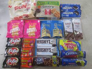 lot 325 image: (B-2) Assorted Snacks Past Date...