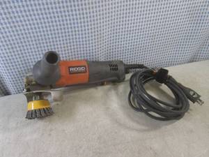 lot 204 image: (BSB) Ridgid R1001 Grinder - Powers...