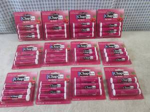 lot 218 image: (EC1) 12 - 3-Packs of Cherry Chap-I...