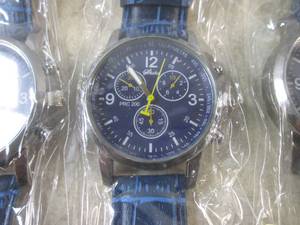 lot 226 image: (BSB) 5 New Wrist Watches Blue Band...