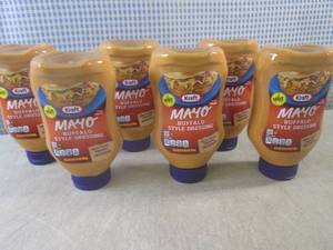 lot 247 image: (B-4) 6 Bottles of Kraft Mayo Buffa...