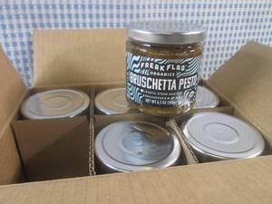 lot 253 image: (B-1) 6 Jars of Freak Flag Organics...