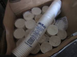 lot 278 image: (BR3) 1200 Solo 12oz Paper Food Con...