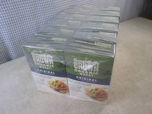 lot 332 image: (C-1) 12 Boxes of Organic Wheat Ori...