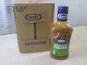 lot 350 image: (B-3) 6 Bottles of Kraft Tuscan Hou...