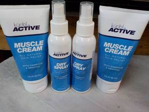 lot 40 image: 2 each Kuribl Active Muscle Cream a...