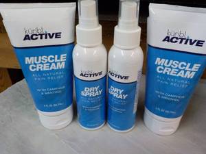 lot 41 image: 2 each Kuribl Active Muscle Cream a...