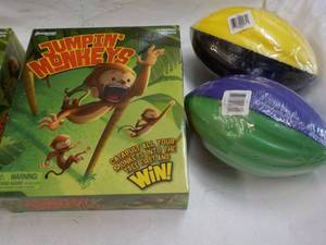 lot 68 image: Game and Footballs...