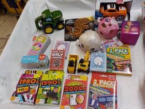 lot 101 image: Toys and Cards...