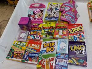 lot 102 image: Toys and Cards...