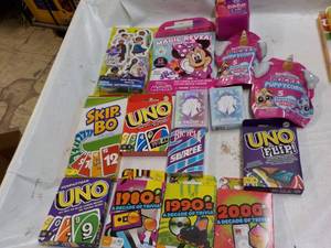 lot 104 image: Toys and Cards...