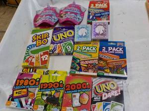lot 106 image: Toys and Cards...