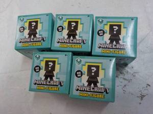 lot 113 image: Minecraft Mini Figures...