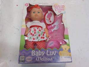 lot 118 image: Baby Luv Melissa Doll...