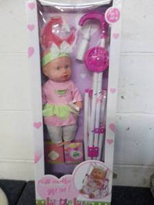 lot 122 image: Doll Stroller Gift Set...
