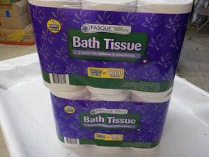 lot 147 image: 24 Rolls Pasque 2 Ply Bath Tissue...