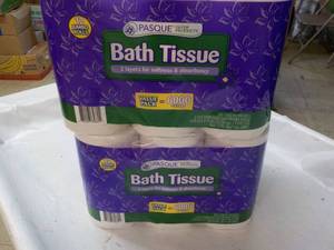 lot 150 image: 24 Rolls Pasque 2 Ply Bath Tissue...