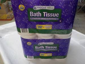 lot 152 image: 24 Rolls Pasque 2 Ply Bath Tissue...