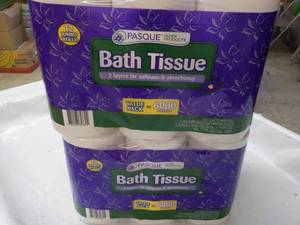 lot 153 image: 24 Rolls Pasque 2 Ply Bath Tissue...