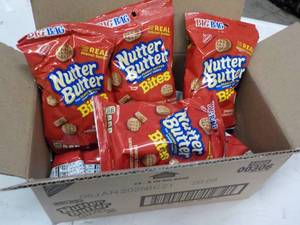 lot 172 image: 12 ct 3 oz Bags Nutter Butter with ...