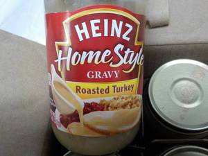 lot 181 image: 12 ct 12 oz jars Heinz Roasted Turk...
