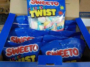 lot 189 image: 12 ct bags Sweeto Colorado Twist Ma...
