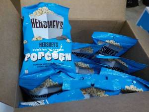 lot 198 image: Hersheys 12 ct 2.25 oz Bags Cookie...
