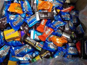 lot 202 image: 15 lb. Candy - in date...