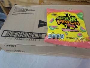 lot 236 image: 12 ct Watermelon Sour Patch Candy 5...