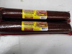 lot 282 image: 2 ct 32 oz Johnsonville Original Su...