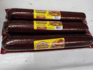 lot 288 image: 3 ct 32 oz Johnsonville Original Su...