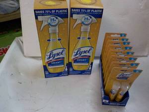 lot 321 image: 16 ct Lysol Smart Refills and 2 Spr...