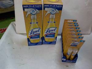 lot 323 image: 16 ct Lysol Smart Refills and 2 Spr...