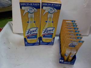 lot 324 image: 16 ct Lysol Smart Refills and 2 Spr...