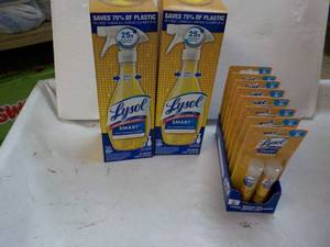 lot 325 image: 16 ct Lysol Smart Refills and 2 Spr...